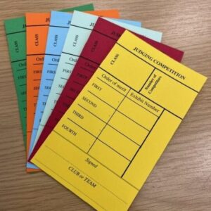 Stockjudging Cards