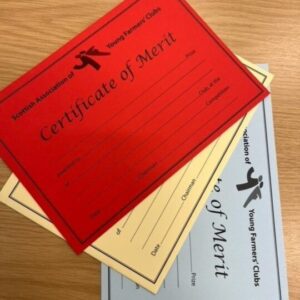SAYFC Merit Certificates