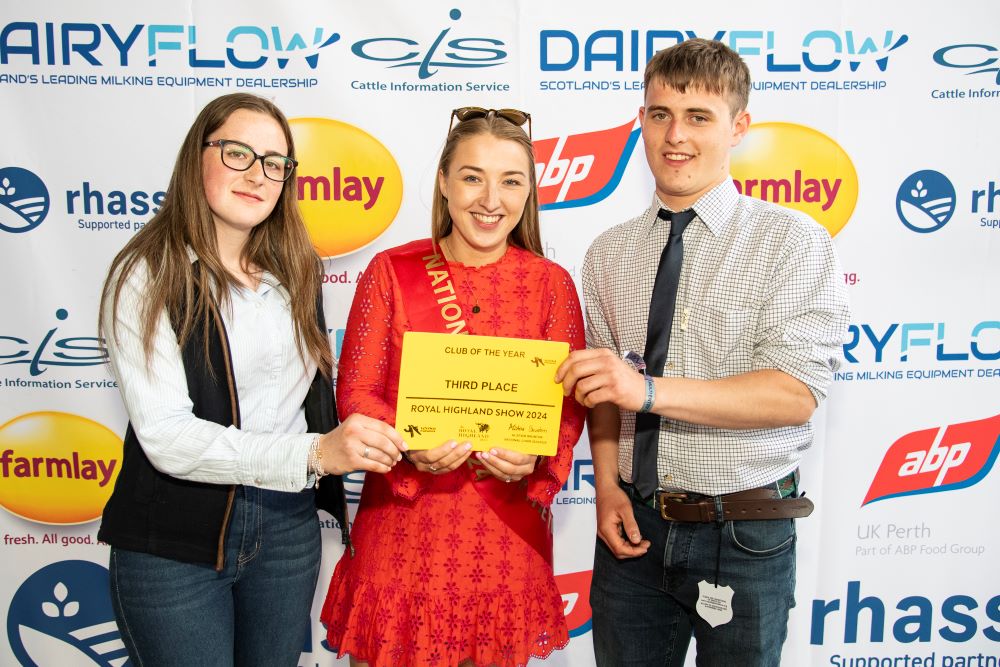 You're a Winner, Harray! - Scottish Association of Young Farmers Clubs