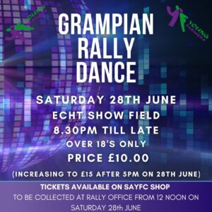 Grampian Rally Dance Tickets 2025